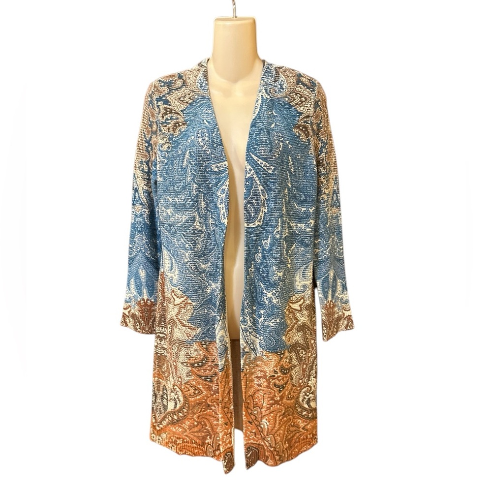 Chico’s cool-warm mixed‎ cardigan - Picture 2 of 12